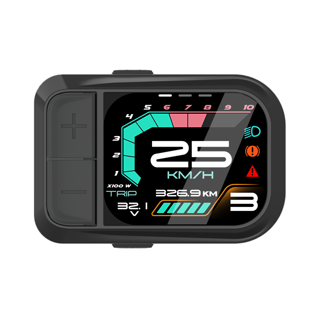 2.0-inch Plug-and-Play 580C E-Bike Display - 100V Electric Bicycle Monitor